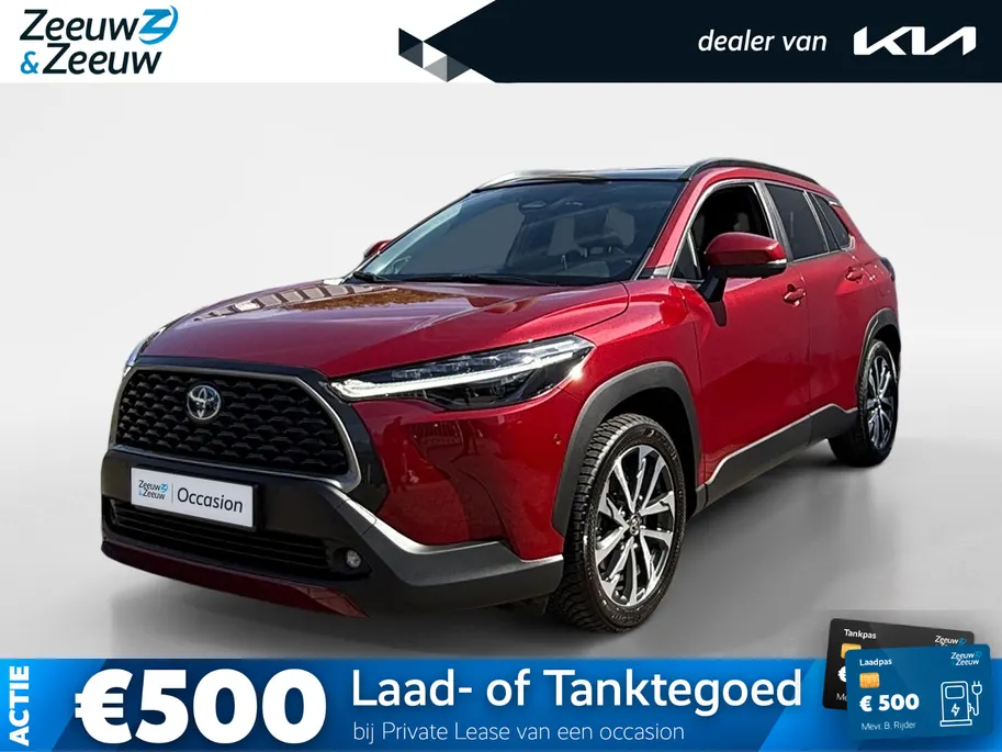 Toyota Corolla Cross 2.0 High Power Hybrid Launch Edition | PANO DAK | LEDER | NAVI | 360 CAMERA | NL-AUTO | STUUR & STOELVERWARMING | ETC...