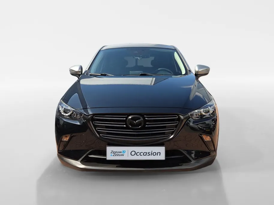 Mazda CX-3 2.0 SkyActiv-G 121 Sportive | Trekhaak | Achteruitrijcamera + Dashcam voor en achter | Navigatie | stoelverwarming | Cruise Control | Carplay | LM Velgen | 12 Maanden BOVAG Garantie |