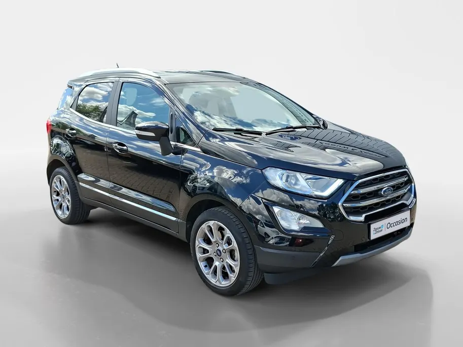 Ford EcoSport 1.0 EcoBoost Titanium | Dealer onderhouden | Stoel- stuur en voorruitverwarming | Navigatie | 17inch lichtmetalen velgen