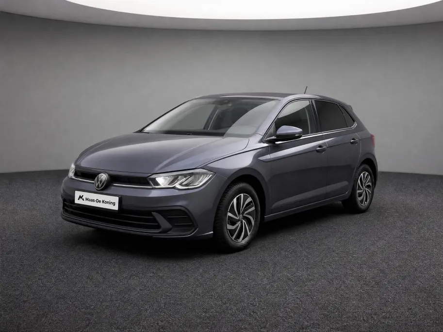 Volkswagen Polo 1.0 TSI 95pk DSG Life Edition · Camera · Apple/Android Car Play · Stoelverwarming · Navigatie · P-Sensoren · 15'' Inch · Garantie t/m 15-07-2028 of 100.000km