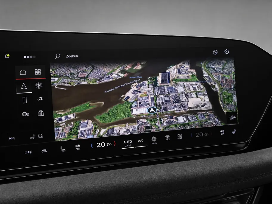 Audi A6 e-tron S edition e-tron 100kWh 367 PK · Tech pro · Panorama-glasdak · Sportstoel plus leder zwart · Stoelmassage + ventilatie