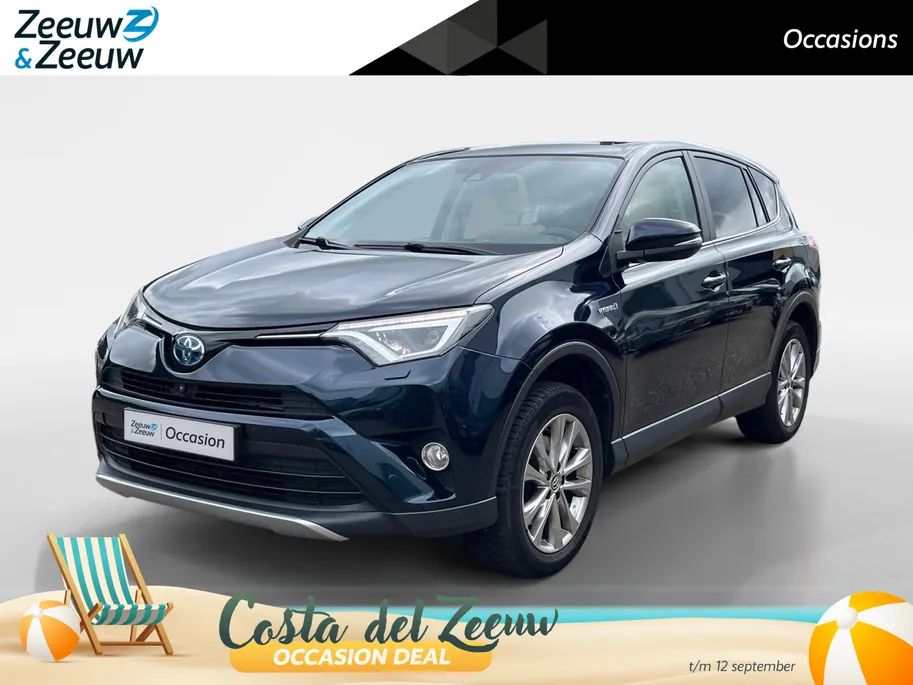 Toyota RAV4 2.5 Hybrid AWD Executive Business | Elektrische achterklep | Schuifdak | Lederen interieur | Trekhaak | 1.650 kg trekgewicht |