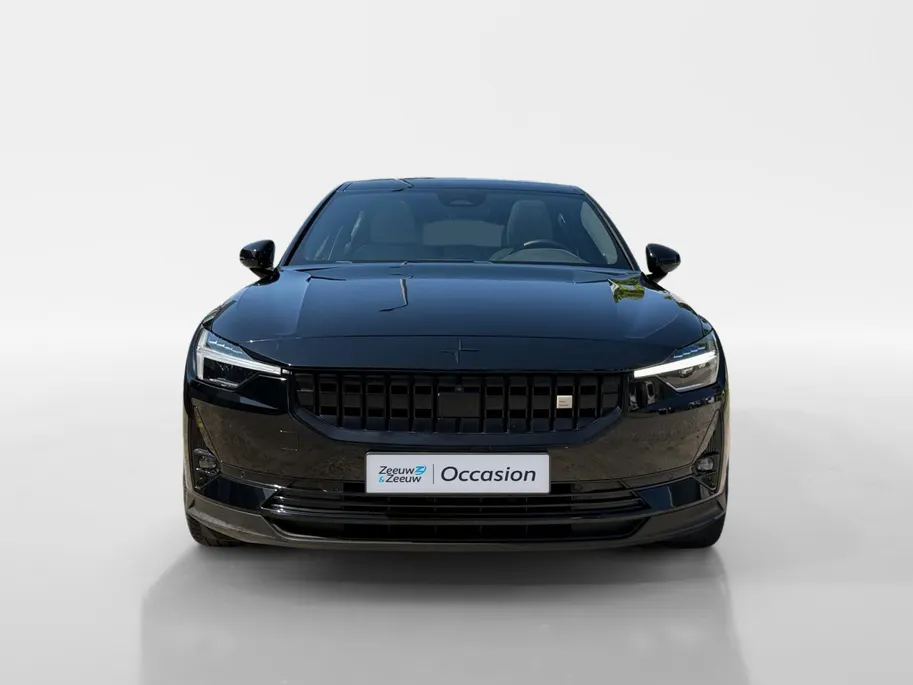 Polestar 2 Long Range Dual Motor Performance Plus 82 kWh 90 % SOH! Uniek 469PK | Gele gordels + klauwen | Full leather | Glassroof | Stoelverwarming + verkoeling |