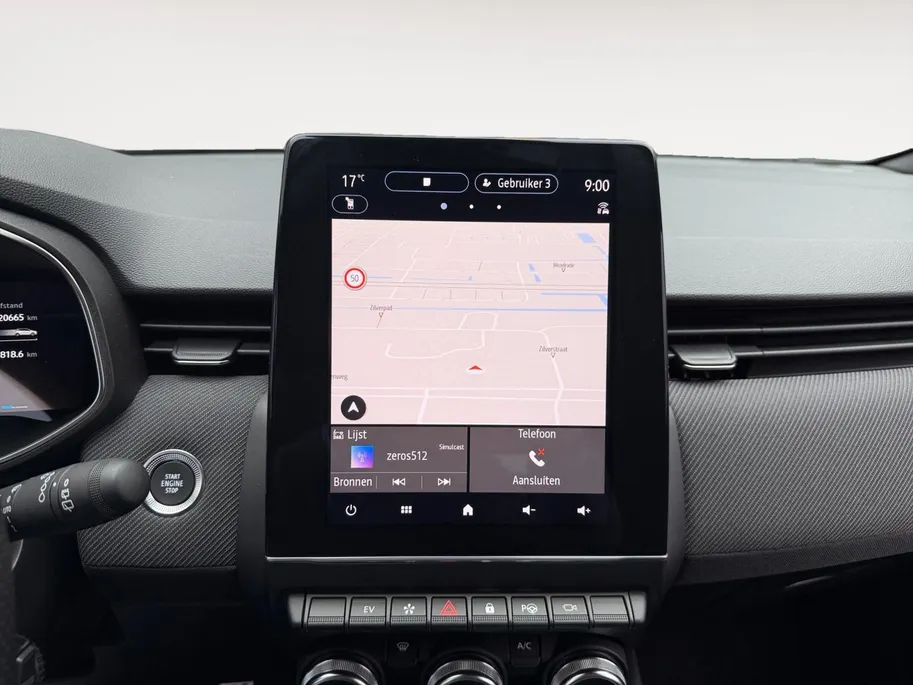 Renault Clio 1.6 E-Tech Full Hybrid 145 esprit Alpine | Automaat | Camera | Cruise & Climate Control | 9,3'' Inch Scherm | Full Led | Apple Carplay/Android Auto | Parkeersensoren | Sport Stoelen |