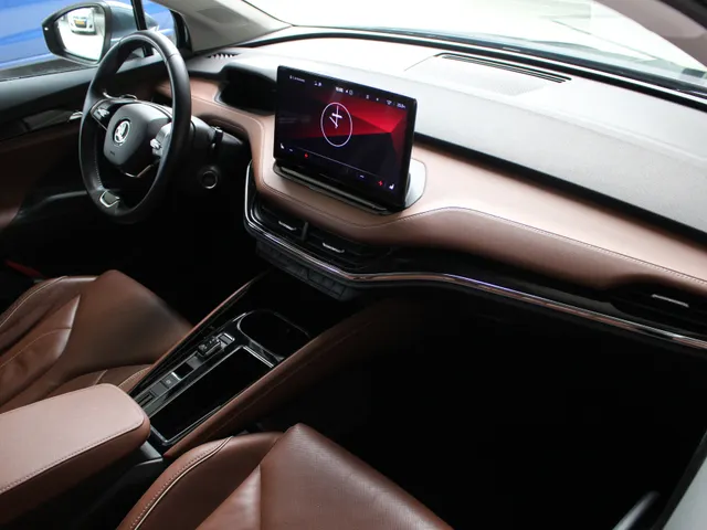 Škoda Enyaq iV 80 Panoramadak | Leder | Crystal Led | Camera | 90 % SoH