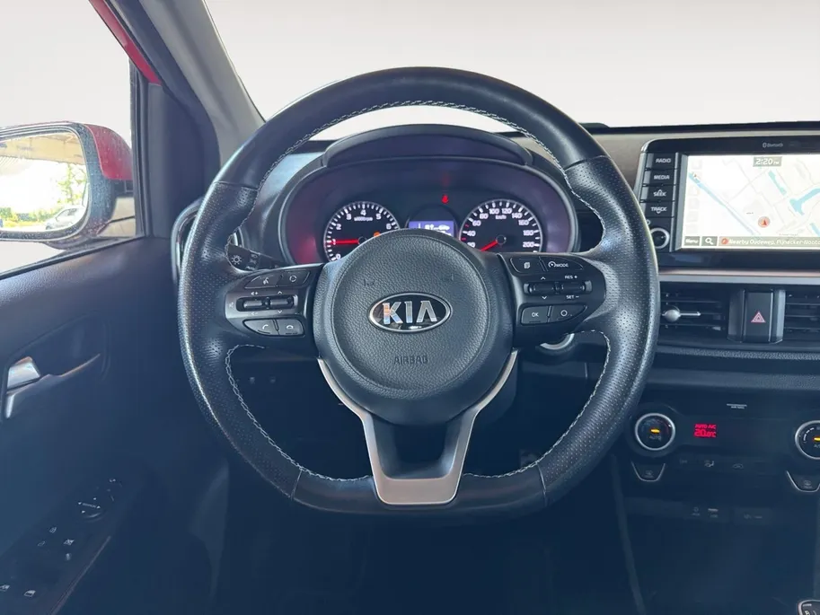 Kia Picanto 1.0 T-GDI X-Line 100PK Turbo | Navi | Clima | Camera | Stoel-/Stuurverwarming | Leder | LM Velgen | Parkeersensoren | Apple Carplay & Android Auto