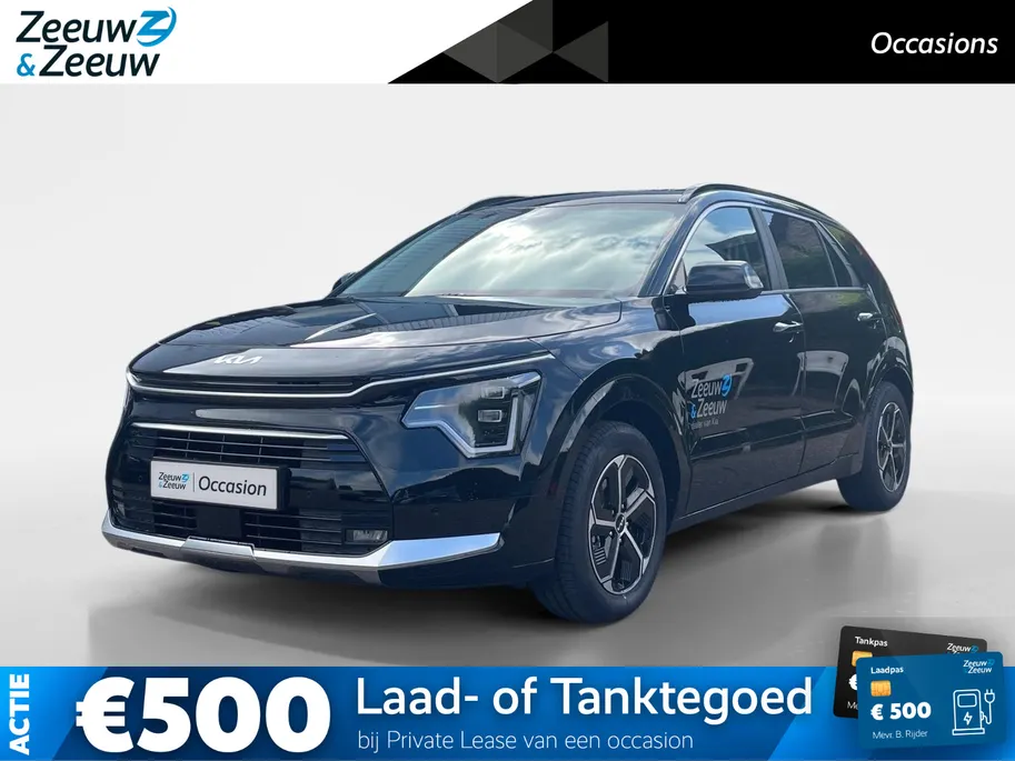 Kia Niro 1.6 GDi Hybrid DynamicPlusLine | Navigatie | Climate control | Leren bekleding | Stoel +Stuur verwarming | Elektrische achterklep