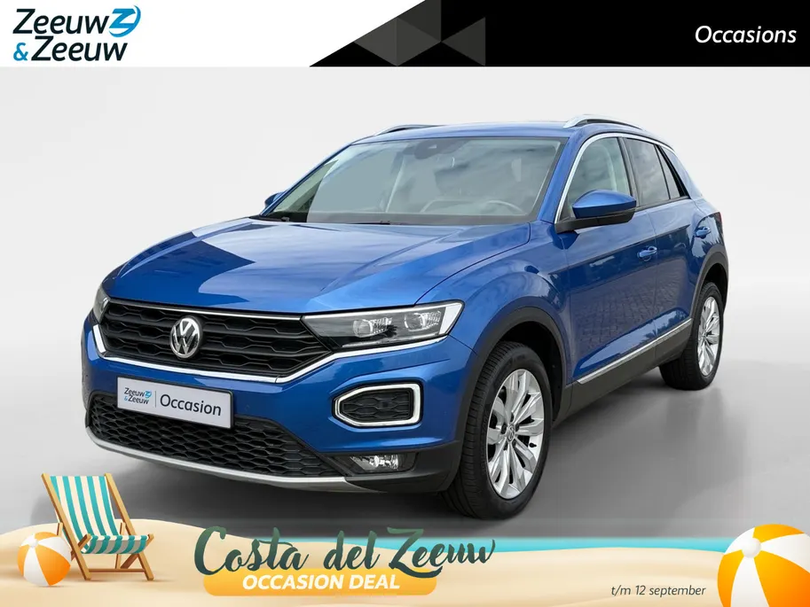 Volkswagen T-Roc 1.5 - 150PK TSI Sport | Digital Cockpit | Stoelverwarming | Navi | Apple CarPlay/Android Auto | Adaptive Cruise Control | Climate Control | Armsteun | Lichtmetalen Velgen |