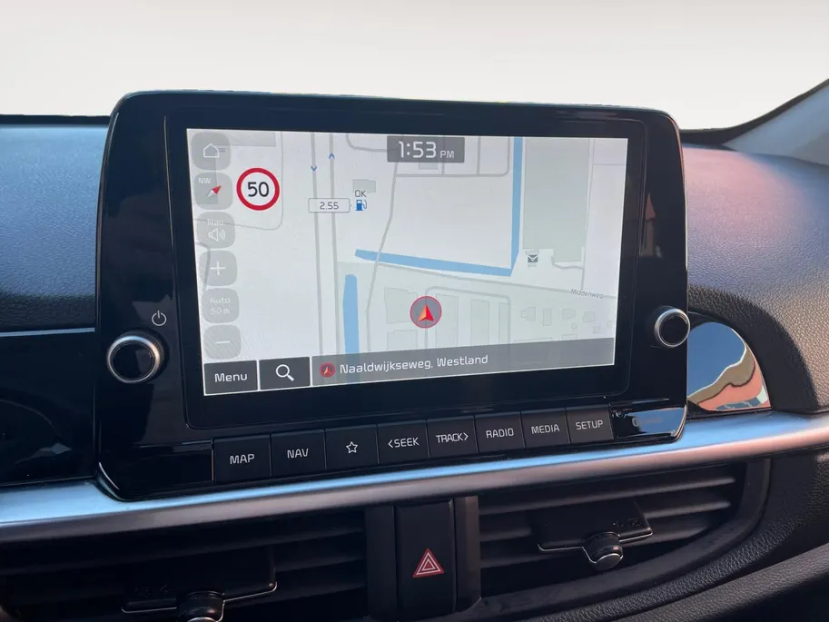 Kia Picanto 1.0 DPi GT-Line | Navigatie| Climate Controle| Lichtmetalen velgen| Camera| Parkeersensoren| Metalliclak