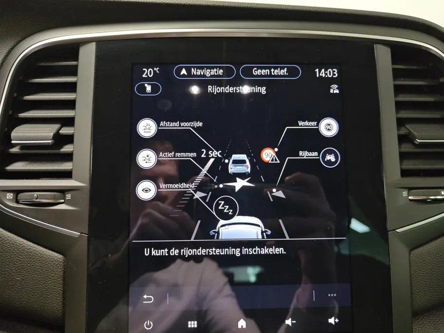 Renault Mégane Estate 1.3 TCe 140 Techno AUTOMAAT NAVI AIRCO CAMERA CRUISE CONTROLE APPLE CARPLAY ANDROID AUTO TREKHAAK (TREKGEWICHT 1750KG) ZEER MOOIE AUTO
