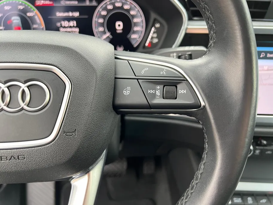 Audi Q3 Sportback 45 TFSI e Advanced Edition HYBRID |AUTOMAAT | NAVIGATIE |360 CAMERA | PARK ASSIST | DIGITAL DASHBOARD | ELEK. ACHTERKLEP | ADAPTIVE CRUISE | 1 JAAR GARANTIE