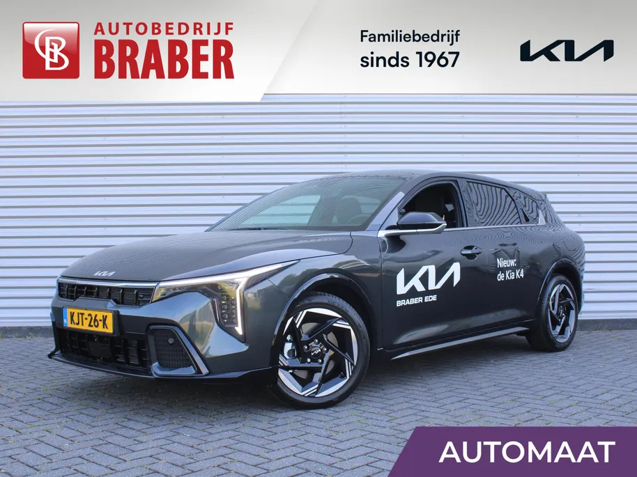 Kia K4 1.0 T-GDi MHEV GT-Line Launch Edition (pano) | Stuur-/stoelverwarming | Camera | LED | 17' LM | Elek. stoel | Draadloze telefoonlader |