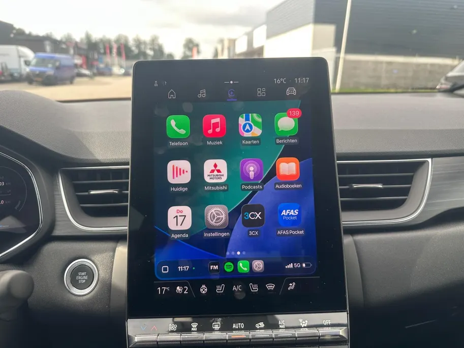Mitsubishi ASX 1.6 HEV AT Instyle | Full Option | Pano | Voorruit-, stoel- & stuurverw. | CarPlay | Leder