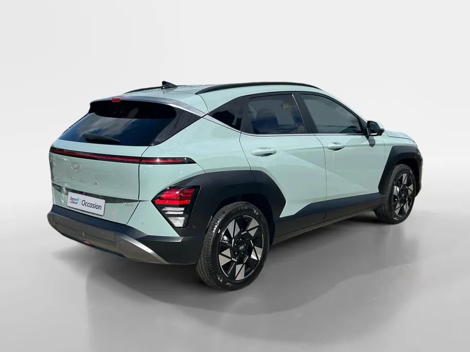 Hyundai Kona 1.6 GDI HEV Premium | Elek. stoelverstelling | Leder | Stoelverwarming en koeling