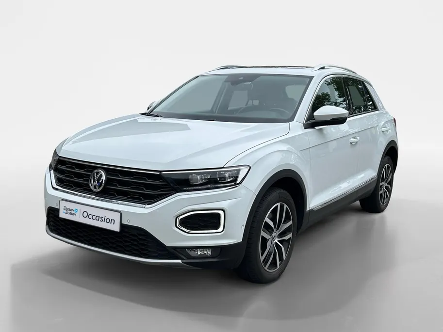 Volkswagen T-Roc 1.5 TSI ZEER COMPLEET, O.A. LEDER, OPEN PANORAMADAK, A-CAMARA ETC! NU PREMIUMPAKKER GRATIS INCL. 12 MAANDEN GARANTIE!!