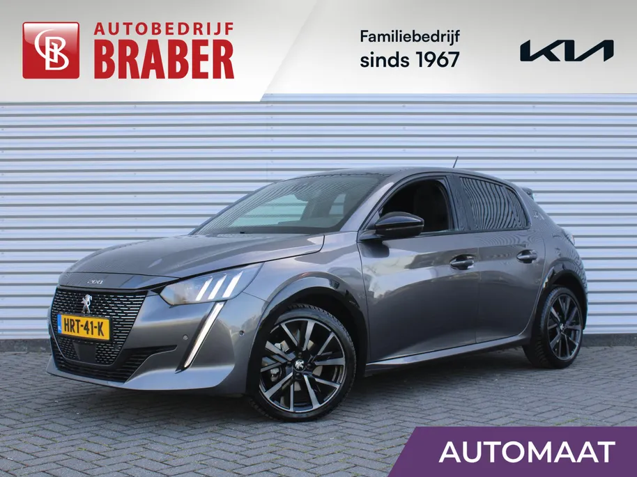 Peugeot 208 1.2 PureTech GT Pack | Stoelverwarming | Pano dak | Camera | Cruise adapt. | Dodehoek detectie | 17' LM | Navi | Clima | Leer/alcantara sportstoelen |