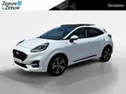 Ford Puma 1.0 EcoBoost Hybrid ST-Line | Automaat | Pano dak | Winter pack | Adapt. Cruise control | BLIS | Afneembare trekhaak | Draadloos opladen mobiel | Elektr. Achterklep | Parkeersensoren voor en achter | Achteruitrijcamera | Fabrieksgarantie |