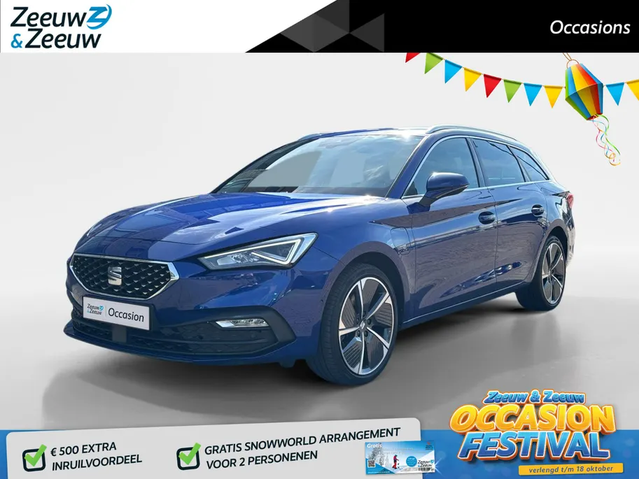 SEAT Leon Sportstourer 1.4 TSI eHybrid PHEV FR Business Intense | ACC | Automaat | Camera | Stuur- & Stoel Verw |