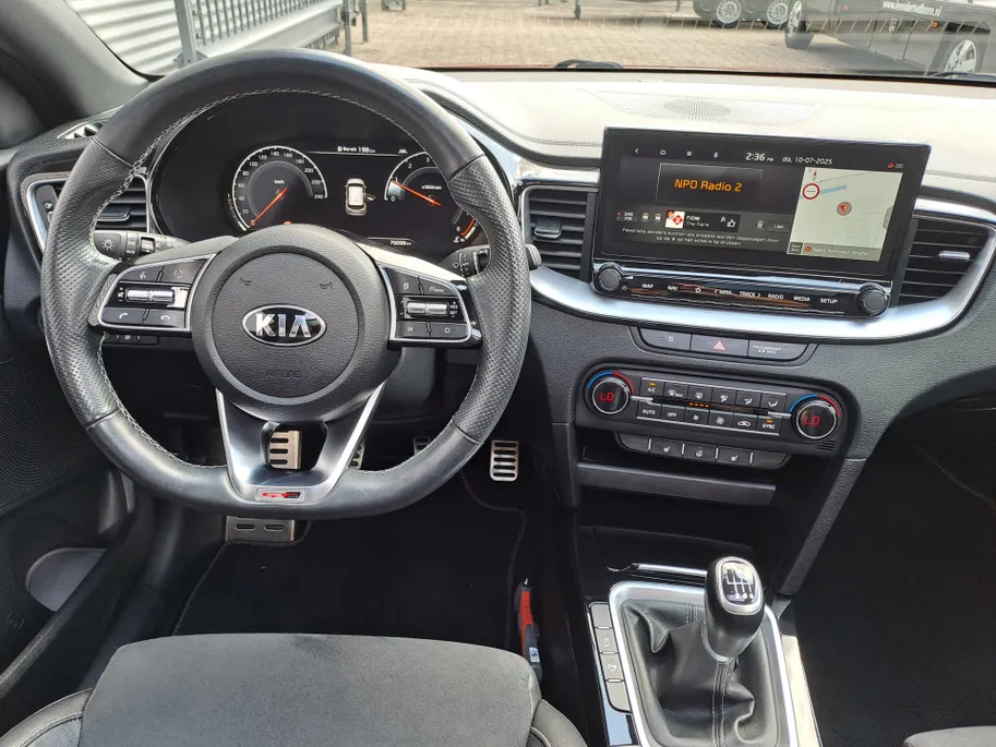Kia ProCeed 1.0 T-GDI GT-Line | Navigatie | Elektr. schuif/kanteldak | Camera | Apple Carplay/Android Auto Stoel en stuur verwarming | Sensoren