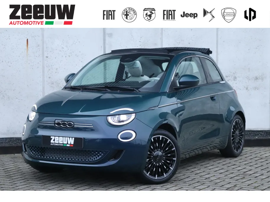 Fiat 500C La Prima by Bocelli 42 kWh | JBL | Winter | Camera | 17′