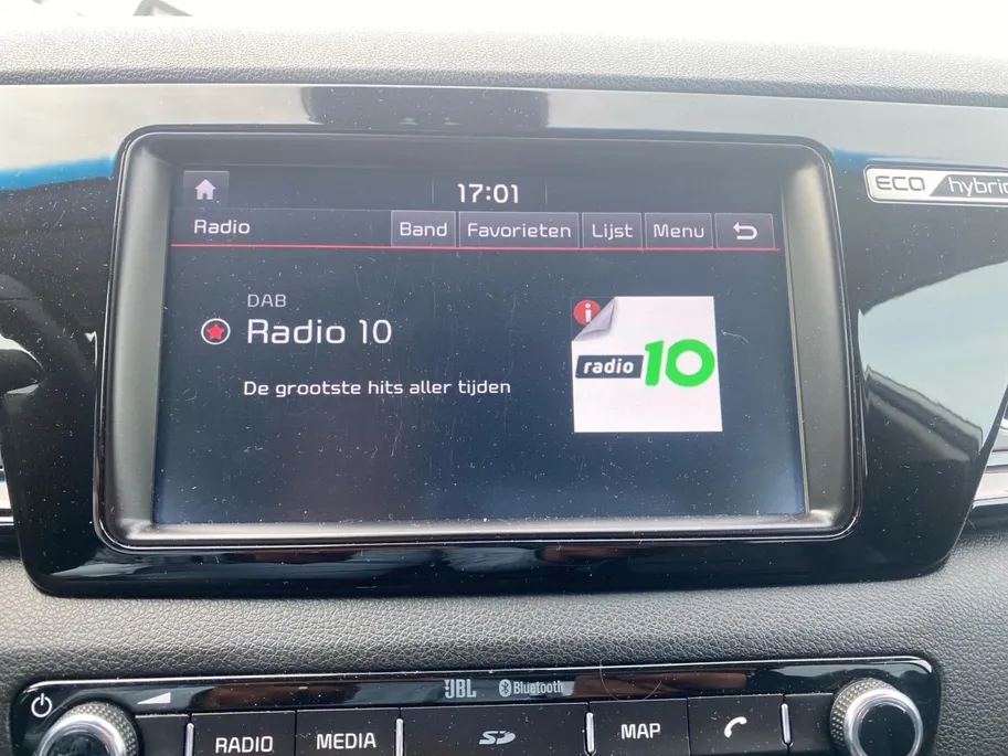 Kia Niro 1.6 GDi Hybrid ExecutiveLine | Dodehoekdetectie | Lederen bekleding | Stoelverwarming en ventilatie | 18 inch  LM-velgen | Elektr. stoel | Parkeercamera |