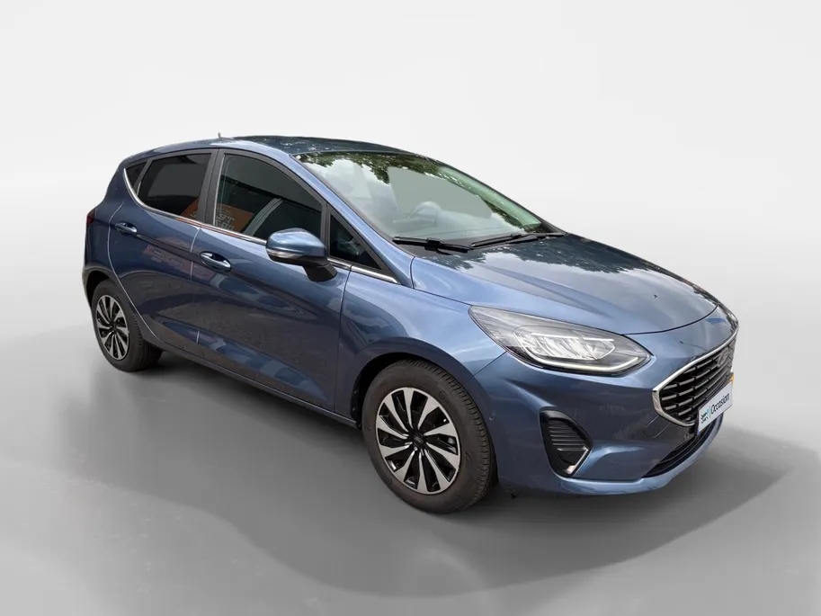 Ford Fiesta 1.0 EcoBoost Hybrid Titanium X Automaat | Adaptieve Cruise Control | Camera | Privacy Glass | Keyless Entry | Parkeersensoren | Navigatie |