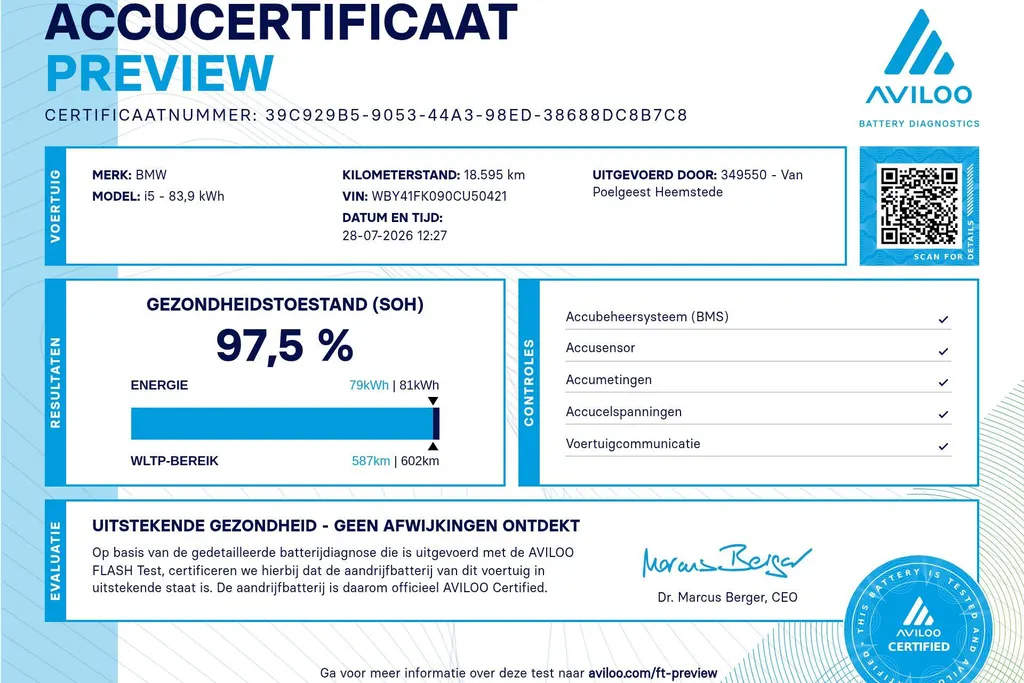 BMW i5 Sedan M60 xDrive 84 kWh