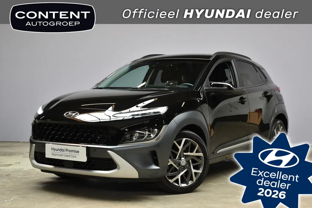 Hyundai Kona 1.6 Hybride Premium | Leder I Full options