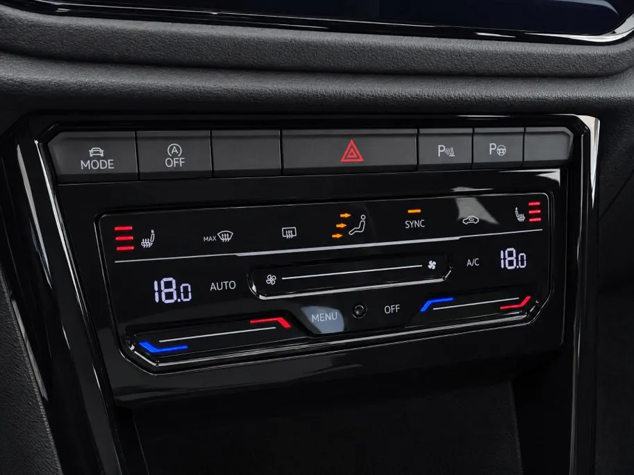 Volkswagen T-Roc 1.5 TSI 150pk DSG R-Line · Camera · Apple/Android Car Play · Navigatie · Stoel-& Stuurverwarming · Elek. Achterklep · Dodehoek Detectie · 18'' Inch ·