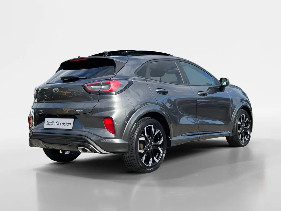 Ford Puma 1.0 EcoBoost Hybrid ST-Line X |NL Auto| Elektrisch glazen panorama-dak|Trekhaak|dodehoek detectie| Winterpack|