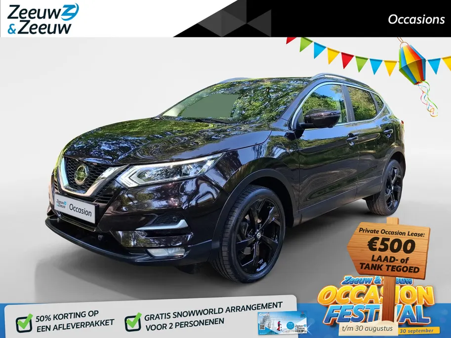 Nissan QASHQAI 1.3 DIG-T Premium Edition | DEALLER ONDERHOUDEN | CAMERA | NAVI | PANO-DAK | CRUISE | CLIMATE | LEER | PDC |