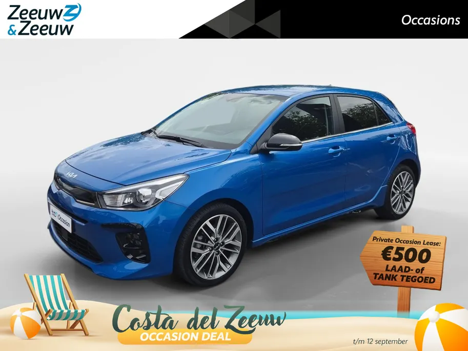 Kia Rio 1.0 T-GDi MHEV GT-Line | Cruise Control | Climate Control | Navigatie | Camera | Stoelverwarming | Stuurverwarming |