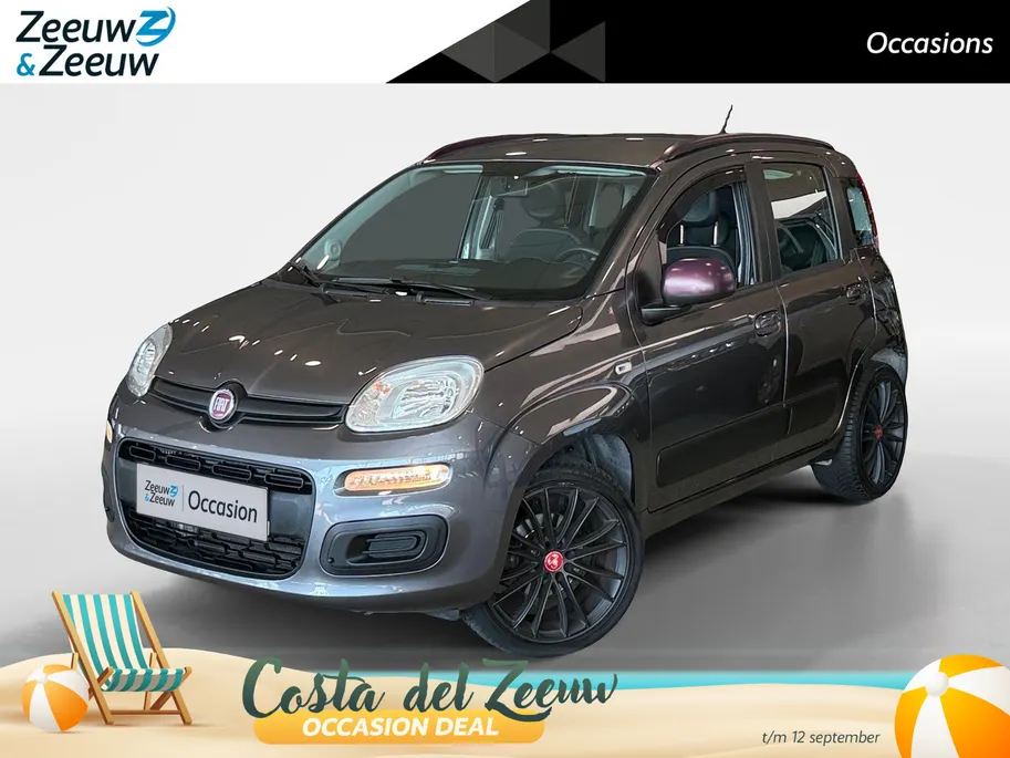 Fiat Panda 0.9 TwinAir Lounge *Automaat*Bluetooth*Airco*Parkeersensoren*L.M. Velgen*Trekhaak