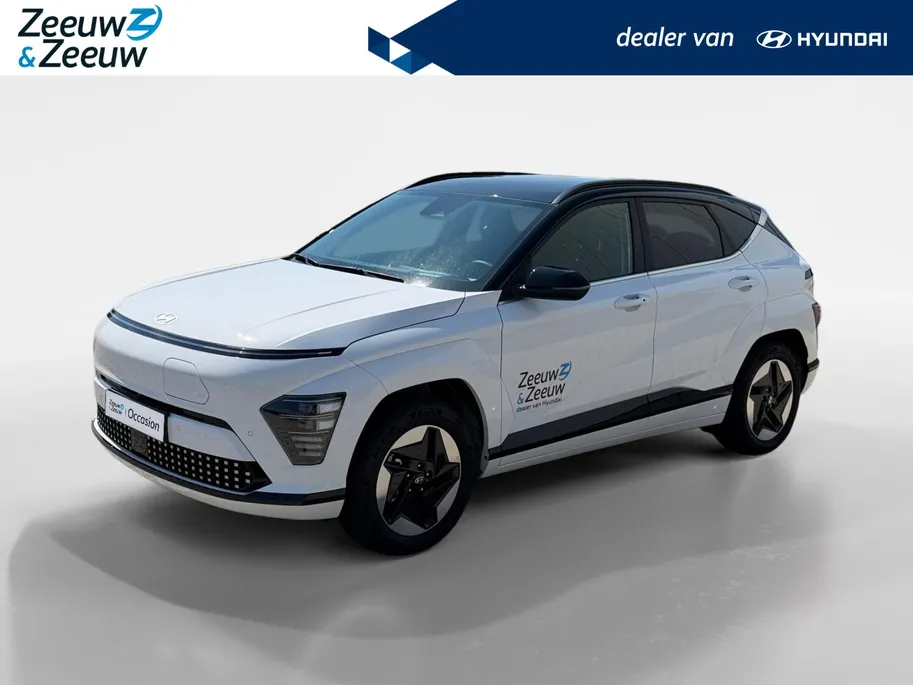 Hyundai Kona Electric Comfort Smart 64.8 kWh | TWO TONE | APPLE CARPLAY / ANDROID AUTO | SNELLADEN | PARKEERHULP | incl fabrieksgarantie!