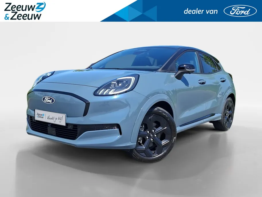 Ford Puma Gen-E BlueCruise Edition 47 kWh | Winterpack | Matrix Ledkoplampen | Adaptive Cruisecontrol | 360Camera | Dodehoekdetectie | El. Achterklep | B&O Audio | 18' Lichtmetaal | Zwart dak&Spiegels | Nieuw te bestellen |