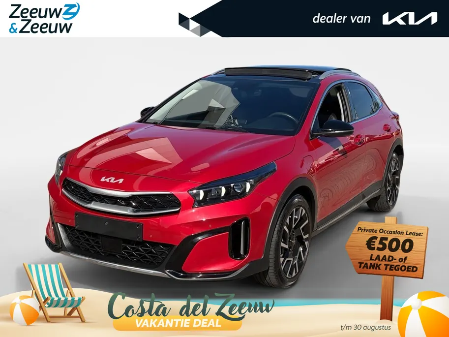 Kia XCeed 1.6 GDi PHEV Design Edition | Apple Carplay / Android Auto | Navigatiesysteem | Licht + Regensensor | Elektrisch Schuif / Kanteldak | Parkeersensoren Voor + Achter | Parkeercamera Achter | Dodehoekdetectie | Rijstrooksensor + Correctie | 18'Lichtmetalen V