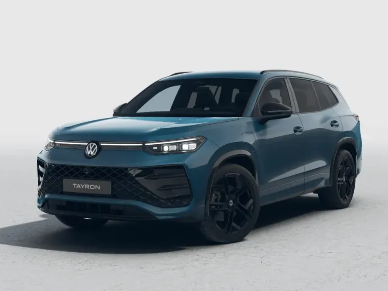 Volkswagen Tayron R-Line Edition 1.5 eHybrid 204 PK 6 versn. DSG · Black Style Pakket · Panoramaschuif-kanteldak · Trekhaak inklapbaar, met elektrische ontgrendeling, incl. aanhangermanoeuvreerhulp Trailer Assist ·