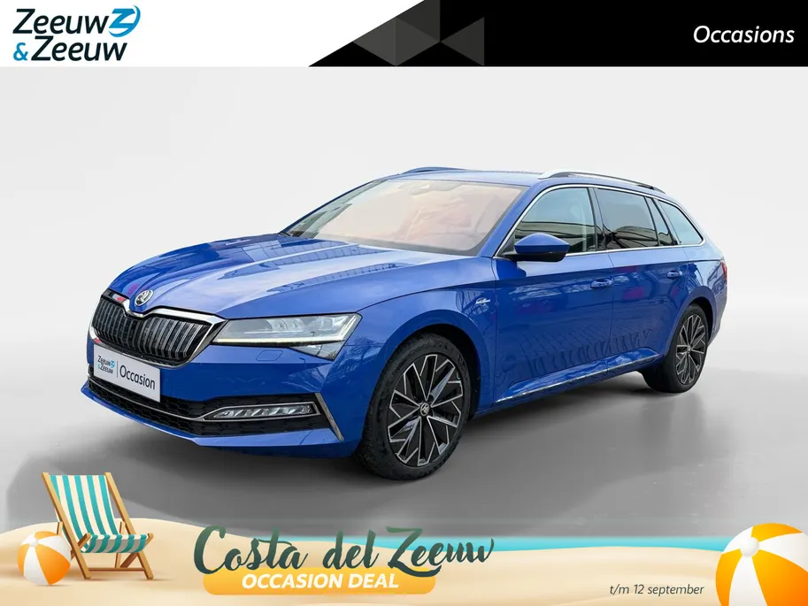 Škoda Superb Combi 1.4 TSI iV Laurin & Klement | Geheugenfunctie berijdersstoel | Climate | Achteruitrijcamera | Parkeersensoren | Navigatie |
