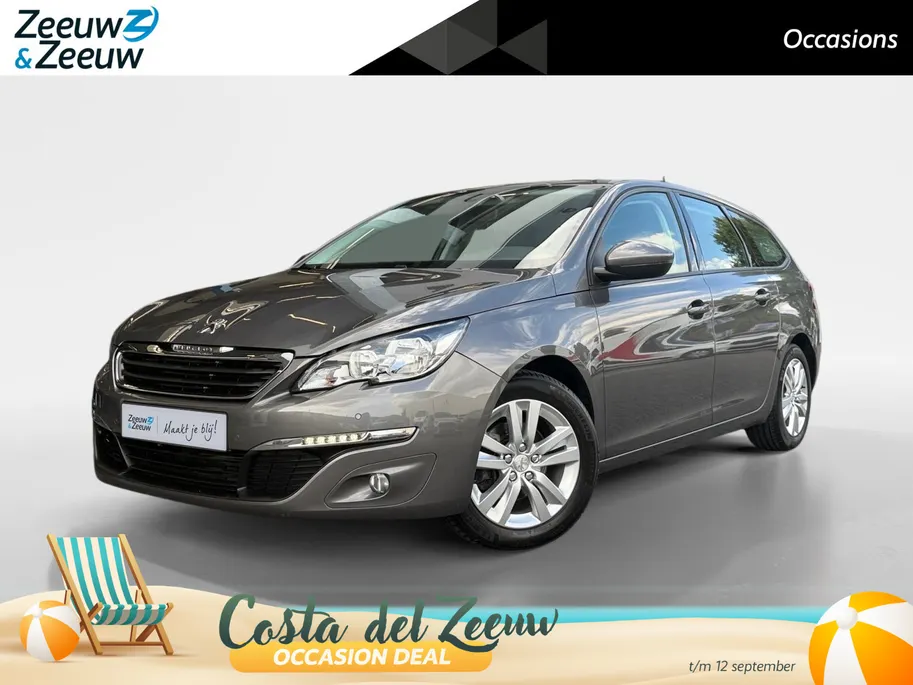 Peugeot 308 SW 1.2 PureTech Allure AUTOMAAT! | Cruise/Climate Control | Achteruitrijcamera | 12 MAANDEN GARANTIE!