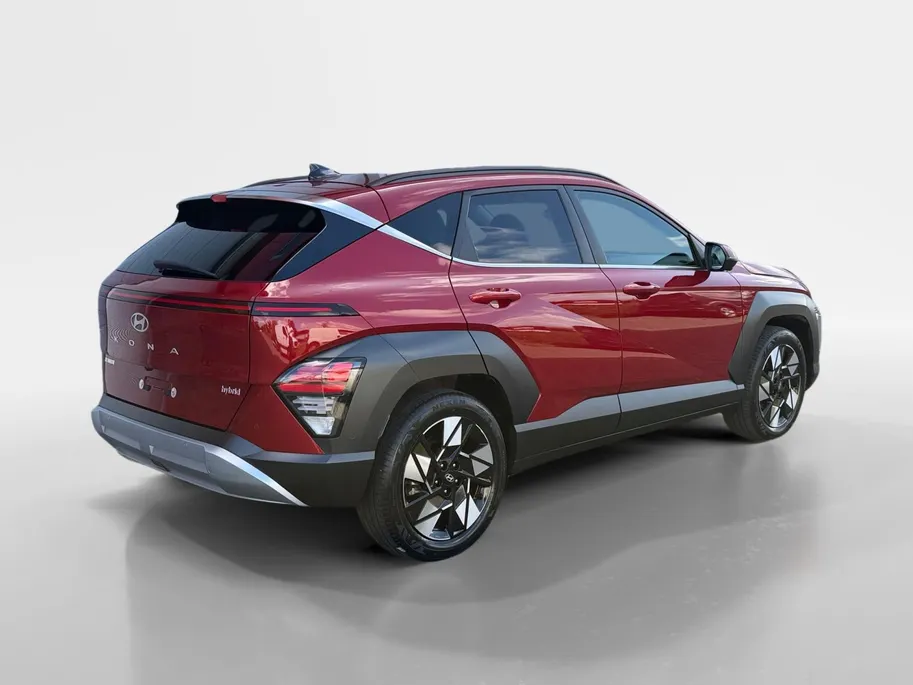 Hyundai Kona 1.6 GDI HEV Premium Sky | Lederen Bekleding| Stoelverwarming v+a| Schuif-kanteldak| Elekrtrisch verstelbare stoelen met geheugen| Dode hoeksensor| MOOIE AUTO