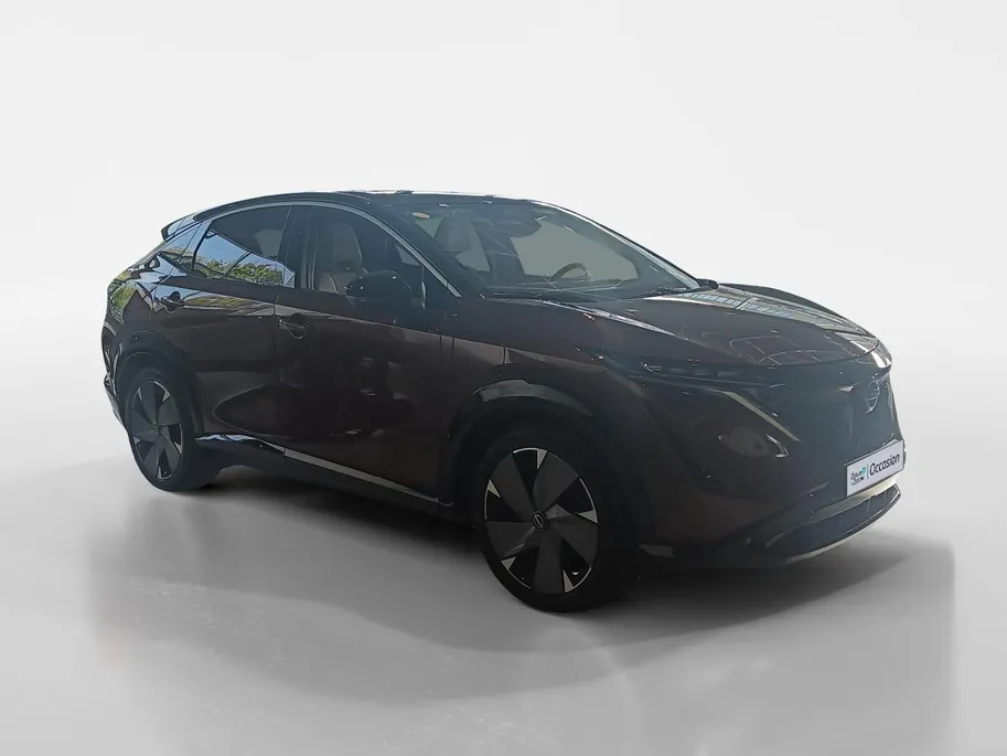 Nissan ARIYA Evolve 66 kWh | 20 inch wielen | Ceramic coating |22 kW ingebouwde lader | Electrische stoel en stuur verstelling | Navigatie | Stoel geheugen | shuif/kanteldak | Stoel verwarming en verkoeling | Zeer mooie auto |