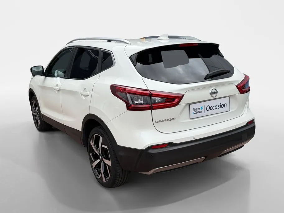 Nissan QASHQAI 1.2 Tekna + | Zeer compleet | Panoramadak | 360 graden camera | Lederen bekleding | BOSE audio | 12 maanden BOVAG garantie |