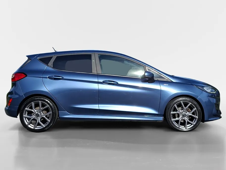 Ford Fiesta 1.0 EcoBoost Hybrid ST-Line 125PK | Winter Pack | Keyless Entry | Privacy Glass | Climate Control | Apple Carplay/ Android Auto | Parkeersensoren