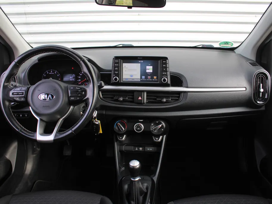 Kia Picanto 1.0 MPi DynamicLine | Camera | Airco | Apple Carplay/Android Auto | Navi | Cruise | 14' LM | Dealer onderhouden |