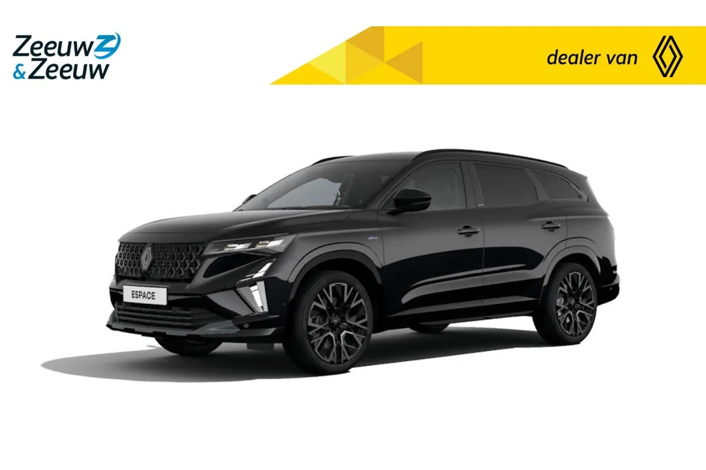 Renault Espace E-Tech full hybrid 200 Esprit Alpine 5p. | Nu uit voorraad leverbaar met €7.350,- Zeeuw & Zeeuw voorraadkorting! | Pack Initiale | Inclusief 5 jaar fabrieksgarantie | Financier uw Espace tegen slechts 4.9% rente |
