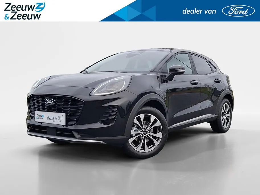 Ford Puma 1.0 EcoBoost Hybrid Titanium | 5.000,- Ready Set Ford Bonus | Gratis automaat t.w.v. 1.500,-! | Winterpack | Camera | Climate Control | Parkeersensoren | Navigatie | 17' Lichtmetaal | Nieuw te bestellen! |