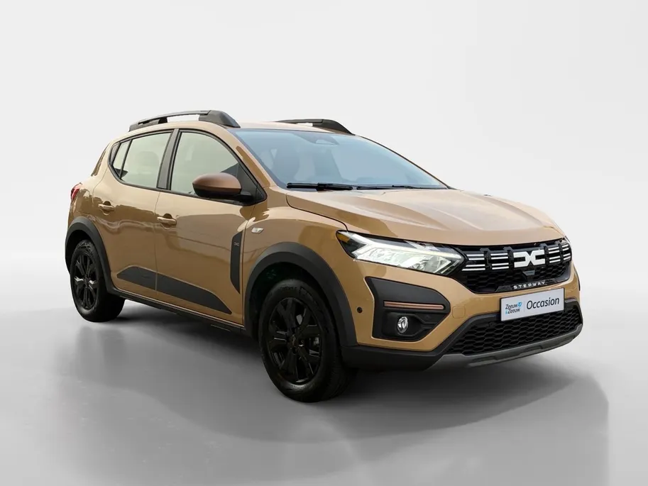 Dacia Sandero Stepway 100PK TCe ECO-G Extreme (LPG) | 1ste Eigenaar | Trekhaak | 1100KG Trekgewicht | Camera | Apple Carplay/Android Auto | Parkeersensoren | Lichtmetalen Velgen | Licht & Regen Sensor | LED Lampen|