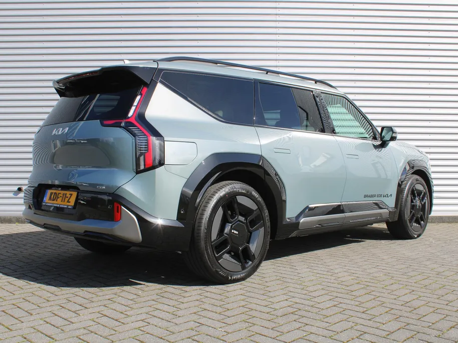 Kia EV9 GT-Line AWD 99.8 kWh | 7-zits | Stuur-/stoelverwarming + ventilatie v+a | 360 Camera | Schuifdak | Elek. stoelverstelling +  achterklep | HUD | Leer | 21' LM |