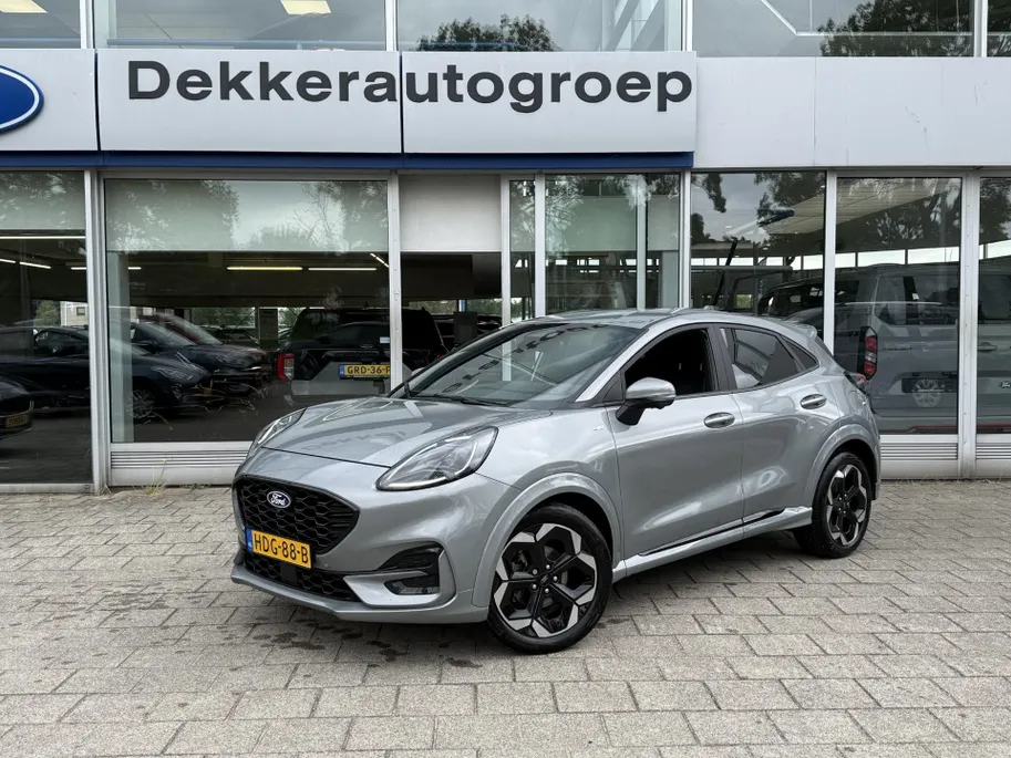 Ford Puma 1.0 EcoBoost Hybrid ST-Line X 360 camera-adaptive cruise control-dodehoek detectie-winterpakket