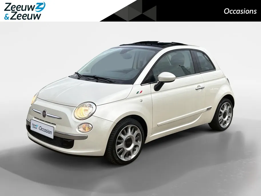 Fiat 500 1.2 Lounge | Automaat | Panoramadak | Leder